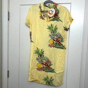 🌟LAST CALL! 100% Rayon Bright & Festive Hawaiian Dress (XL)
